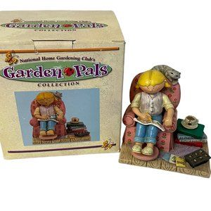 Garden Pals Polly Sitting Writing Figurine National Home Gardening‎ Club New